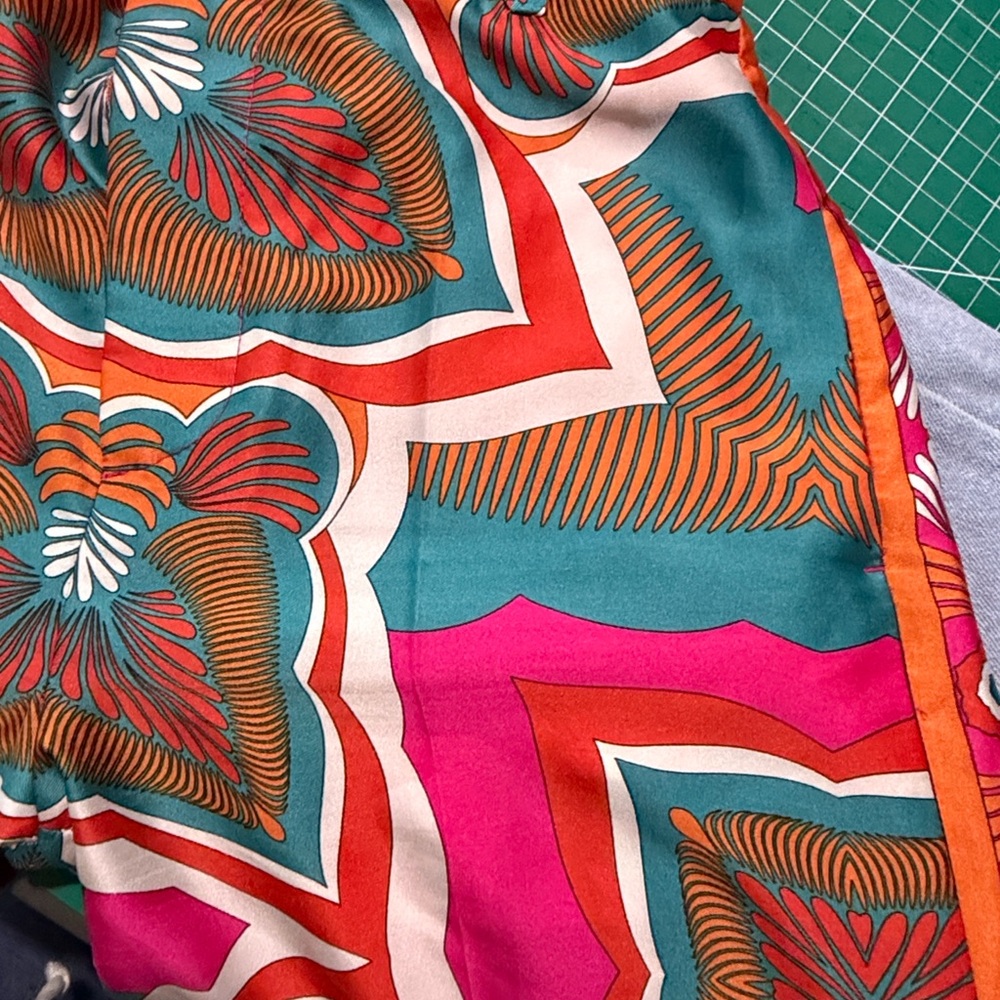 Zara Multicolor Patterned Pants - Picture 4 of 4